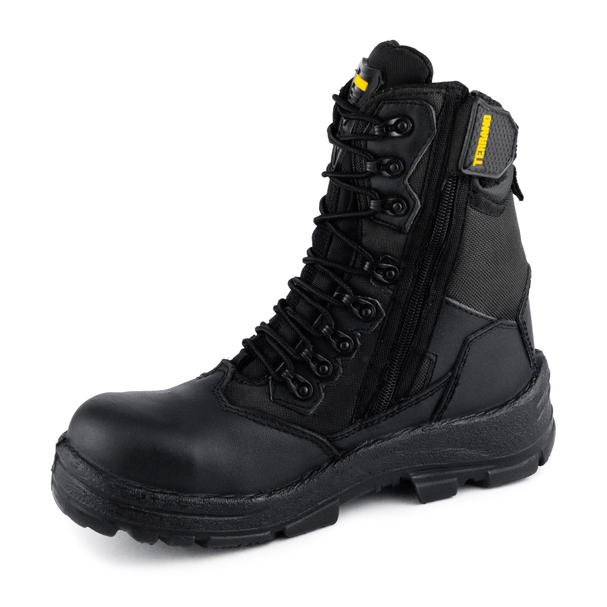 Militar 8 in Elite Seguridad Ref. 8001 - vista lateral con cremallera